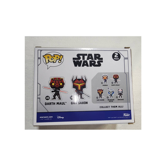 Darth Maul and Gar Saxon (Target Con 23) glow in the dark - Picture 6 of 7